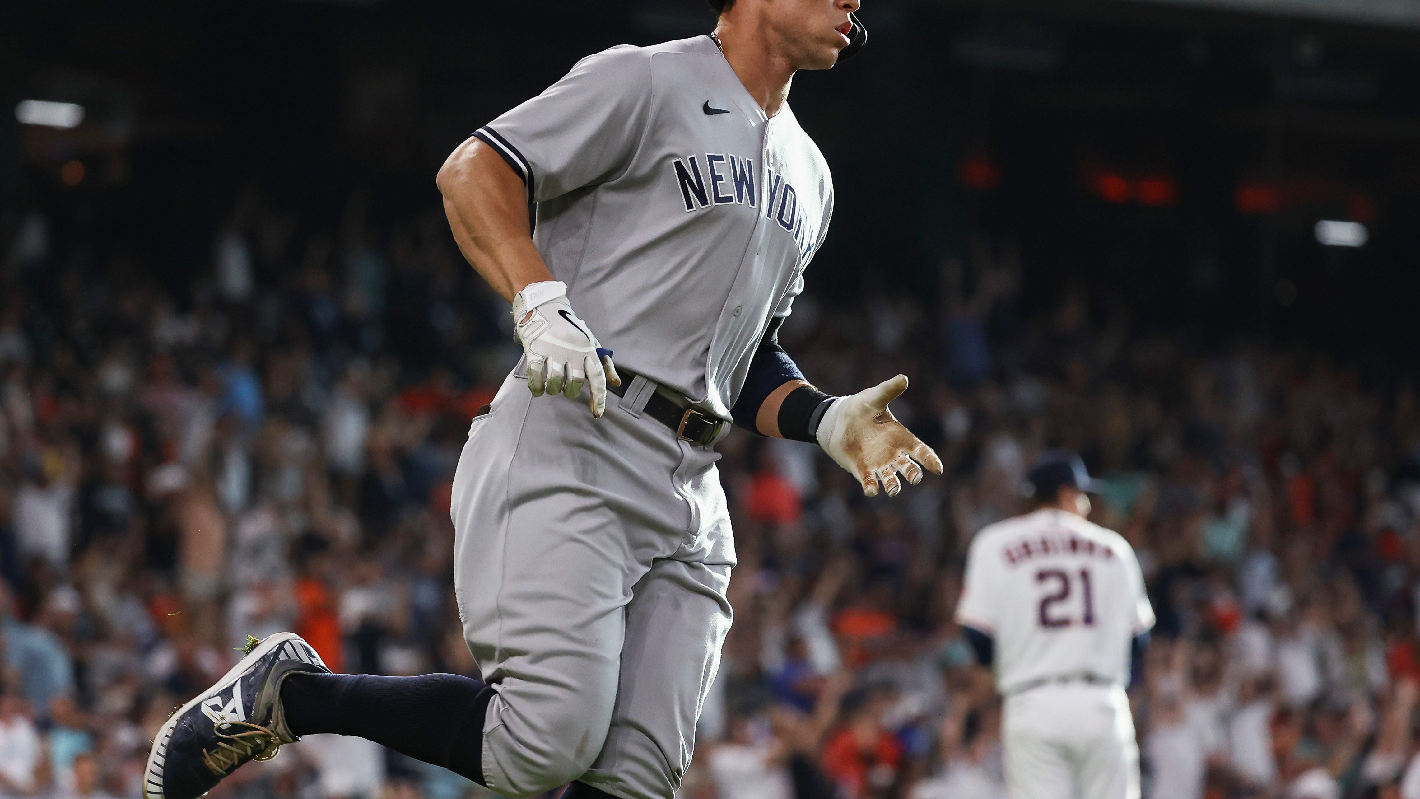 Aaron Judge appeared to troll Jose Altuve during home run trot