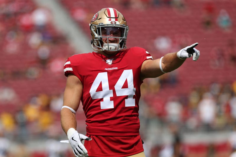 Former Ravens fullback Kyle Juszczyk plays for his first Super Bowl this Sunday as the 49ers take on the Chiefs