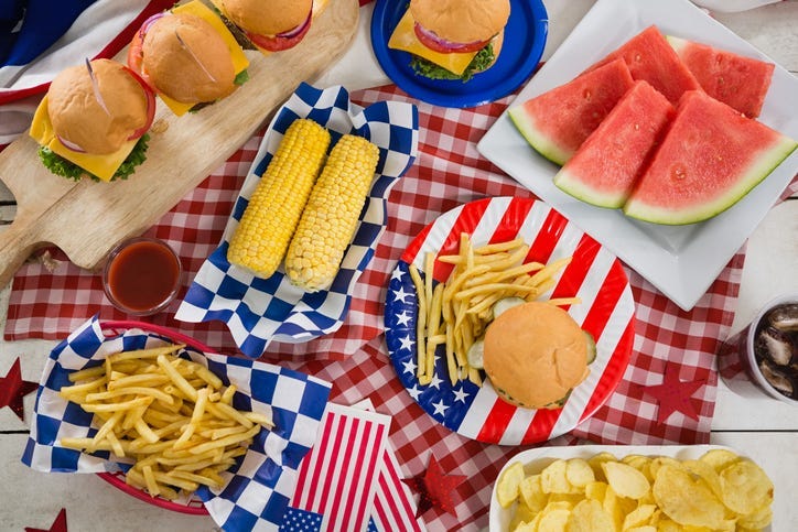 July 4th Food - Getty Images