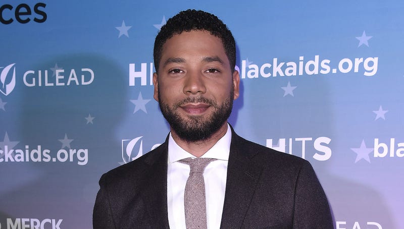 Jussie Smollett at The The Black AIDS Insitute 2018 Hosts Heroes in The Struggle Gala at The California African-American Museum on December 1, 2018 in Los Angeles, California.