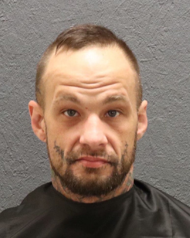 39 year old Justin Patrick Picard of Seneca was arrested by deputies from the Criminal Investigations Division and the Uniform Patrol Division after a traffic stop on Wells Highway near Clydesdale Road.