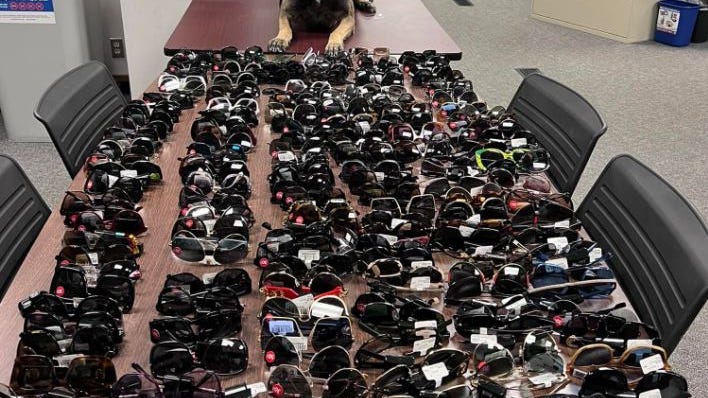 Napa police recover $65k worth of stolen designer sunglasses