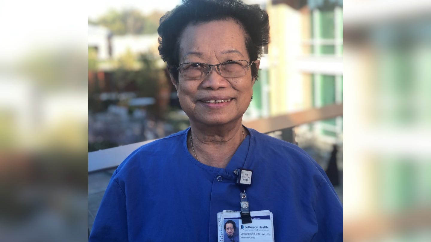 83-year-old South Jersey nurse gets international award for exemplary care