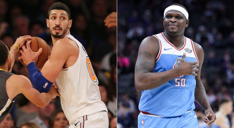 Enes Kanter and Zach Randolph