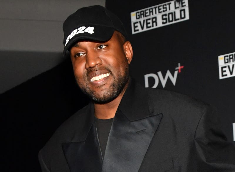  Kanye West attends the "The Greatest Lie Ever Sold" Premiere Screening on October 12, 2022 in Nashville, Tennessee. 
