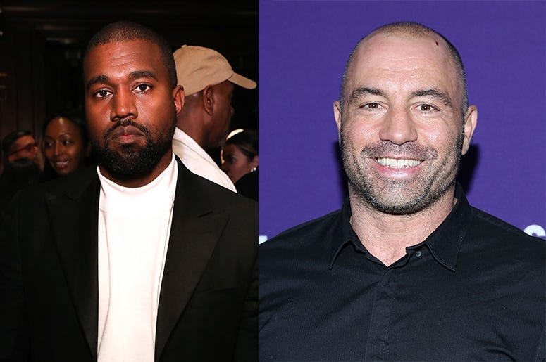 Kanye West and Joe Rogan