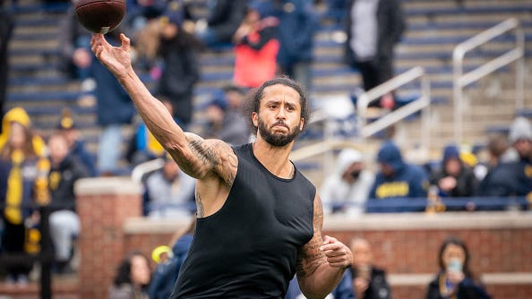 Warren Sapp claims Colin Kaepernick's workout with Raiders was a 'disaster'