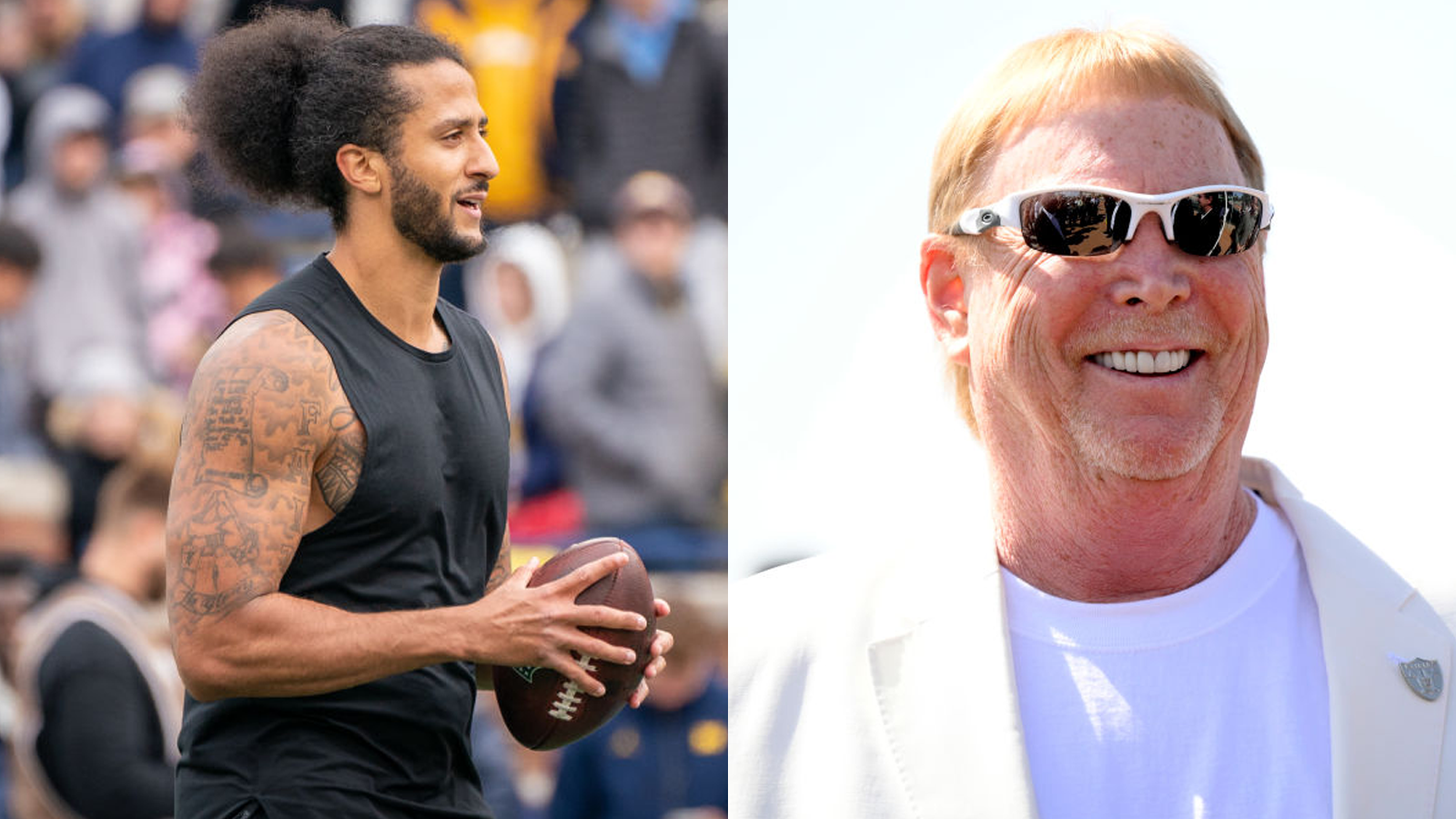 Raiders owner Mark Davis says he's 'open' to bringing in Colin Kaepernick