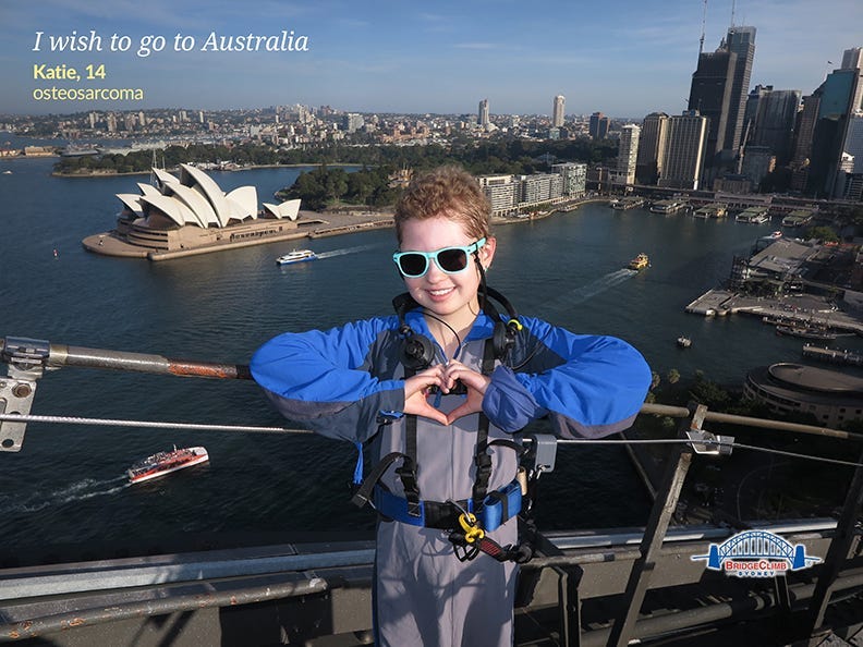 Make-A-Wish kid Katie