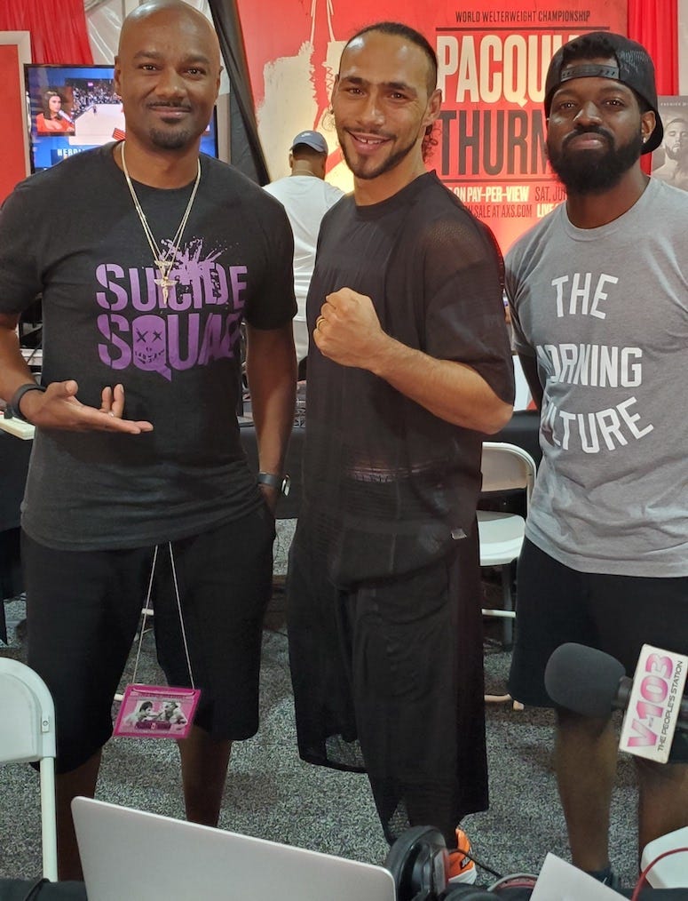 Keith Thurman Big Tigger and JR
