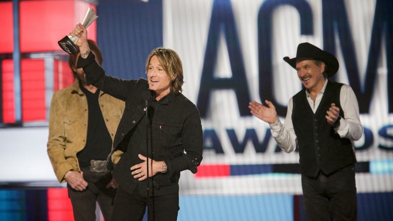 The award for Entertainer of the Year goes to Keith Urban at the 54TH ACADEMY OF COUNTRY MUSIC AWARDS, to broadcast LIVE from MGM Grand Garden Arena in Las Vegas Sunday, April 7, 2019.