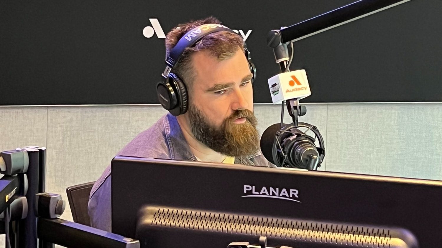 Today's 94WIP Morning Show guest host: Jason Kelce