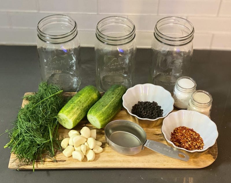 pickle making