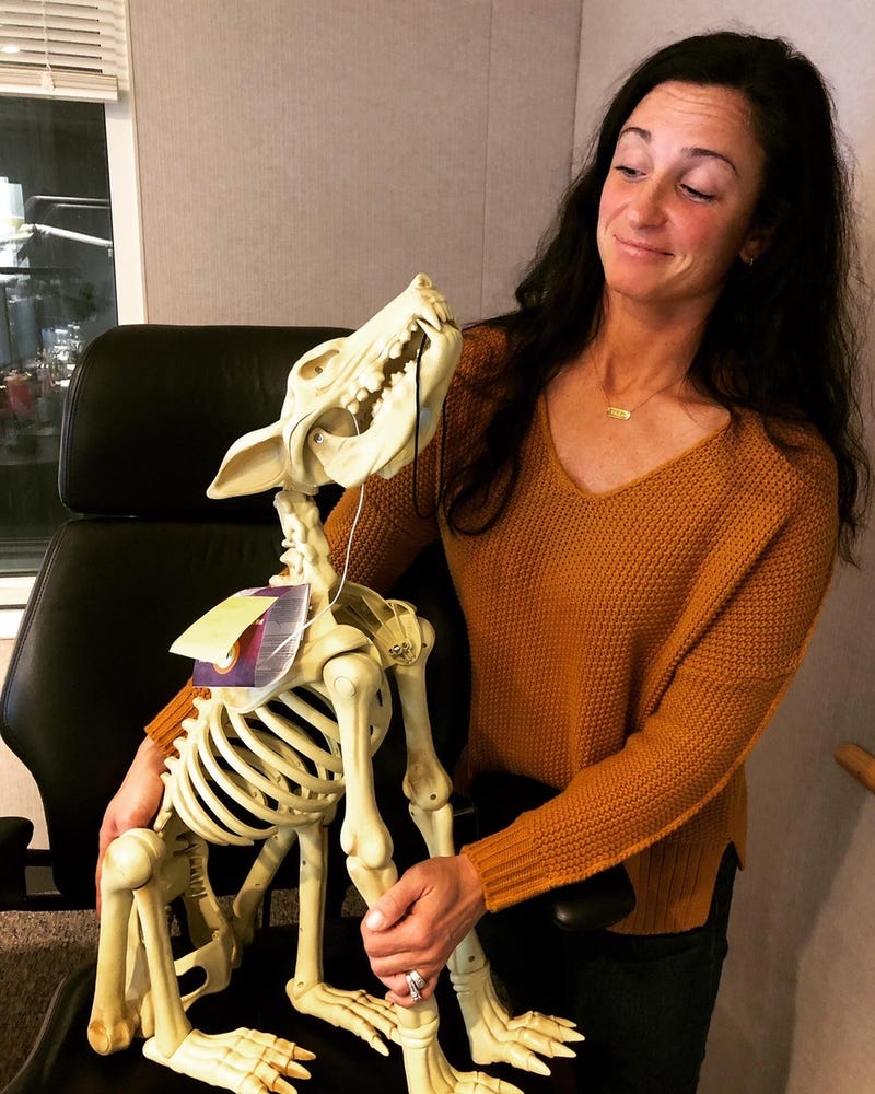 Kendra and the Giant Skeleton Dog