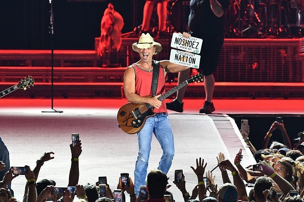 Kenny Chesney, Employees, Pay, Salary, Tour 