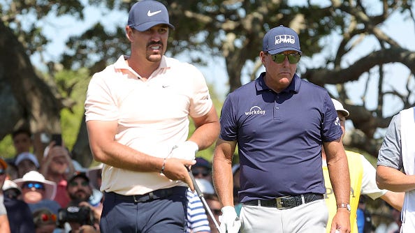 Brooks Koepka says injured knee was 'dinged' by massive crowd: 'No one really gave a s–t'
