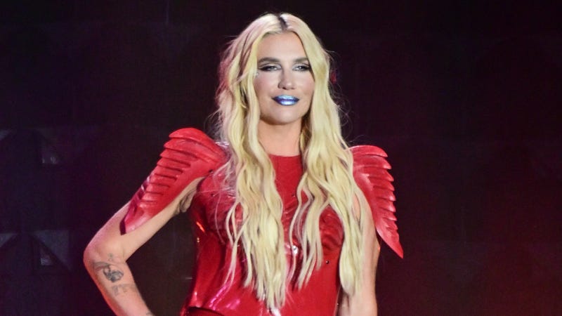 Kesha performs on stage during the Wawa Welcome America Fourth of July Concert at Benjamin Franklin Parkway on July 04, 2024 in Philadelphia, Pennsylvania. 