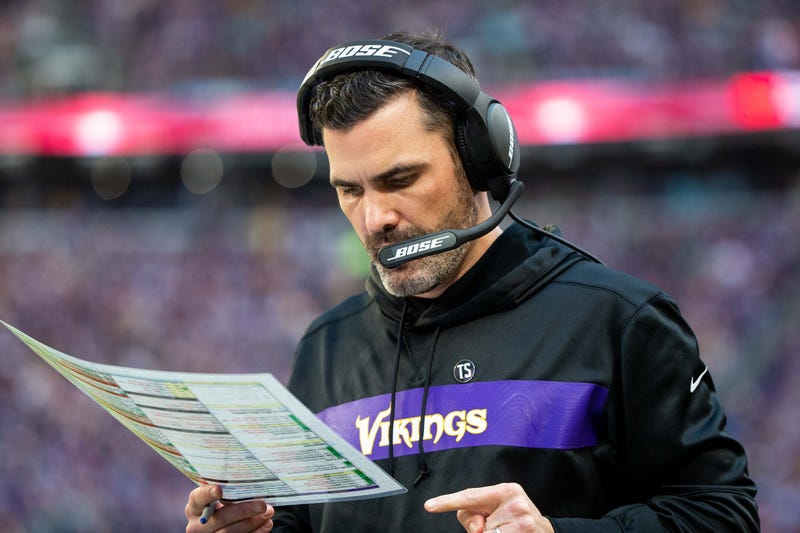 Vikings offensive coordinator Kevin Stefanski