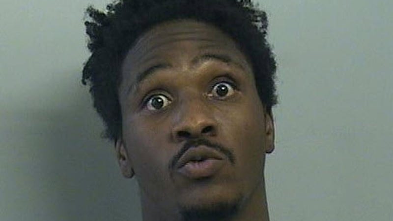 Police find accused leg thief with leg strapped to head