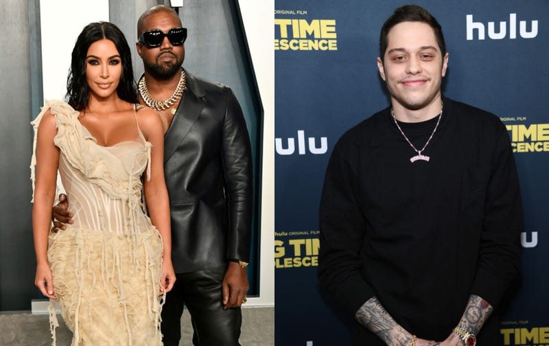Kim Kardashian, Kanye West, Pete Davidson