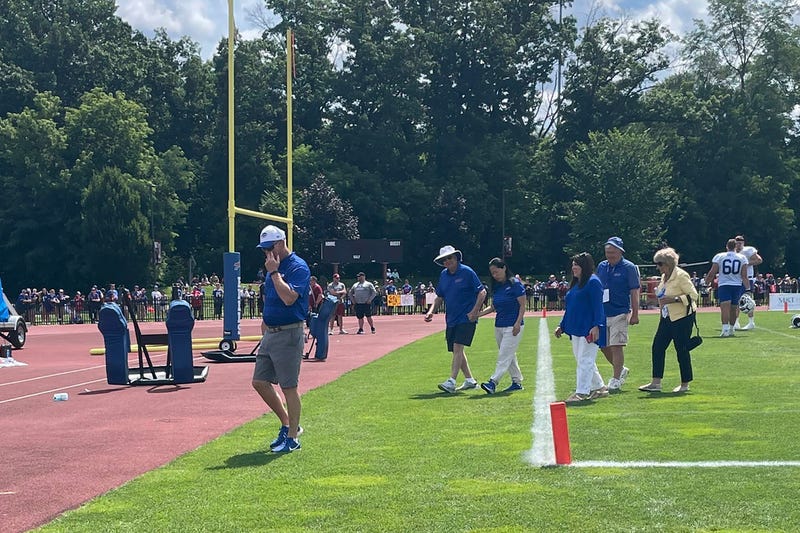 Kim Pegula at Bills training camp