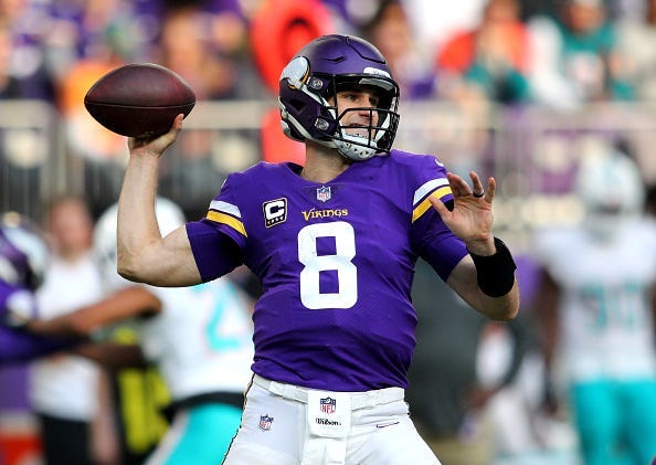 MN Viking QB Kirk Cousins