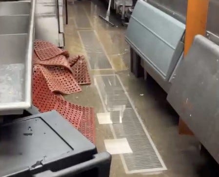 kitchen flood