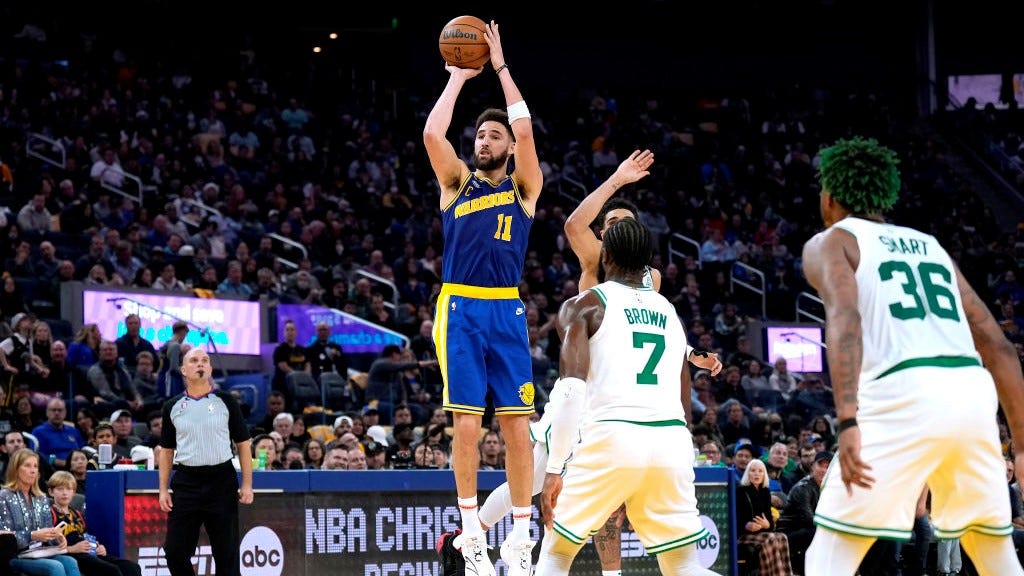 Motivated Klay Thompson leads Warriors past Celtics in Finals rematch