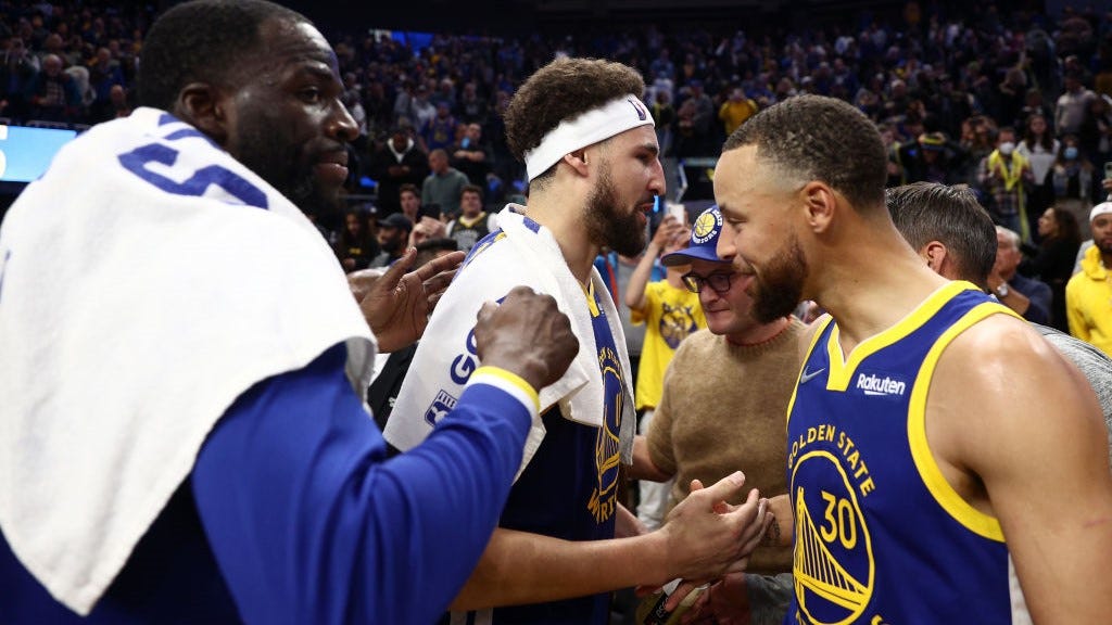 Draymond, Klay, Steph are three winningest players in NBA playoff history