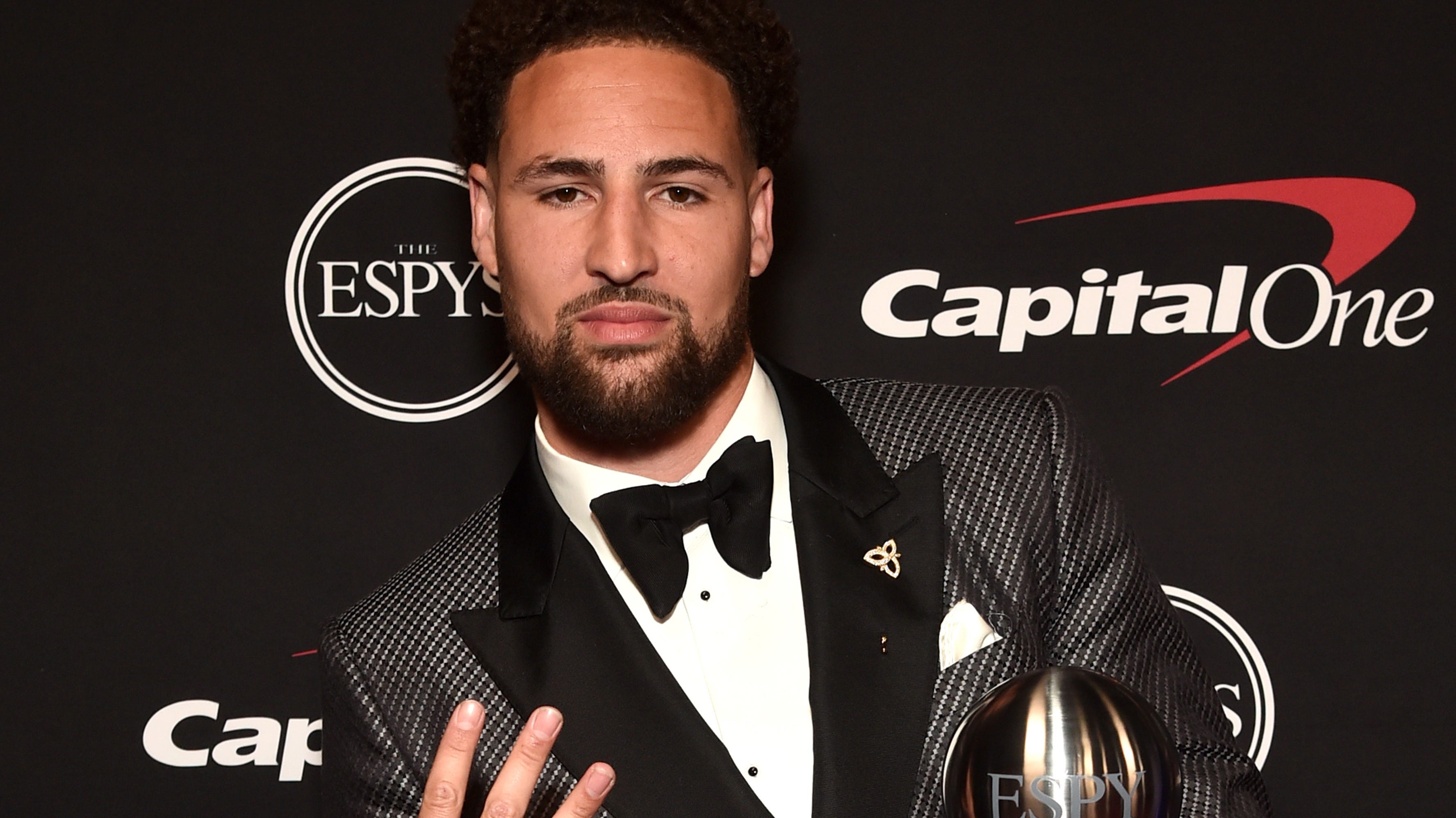 Klay Thompson thanks Warriors, Kobe Bryant in heartfelt ESPYs speech