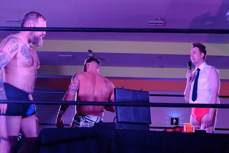 A scene from the premiere episode of Klepper at The Valhalla Club