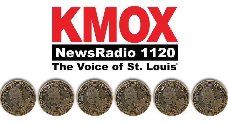 KMOX winner of six Murrow awards