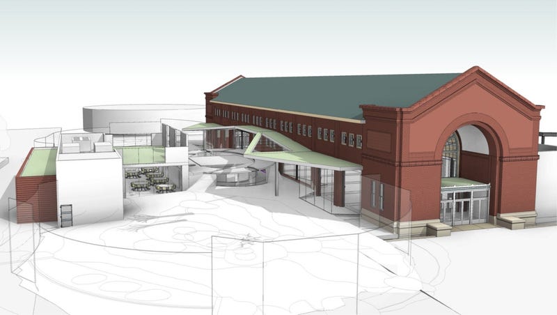Kovler Lion House rendering - Lincoln Park Zoo