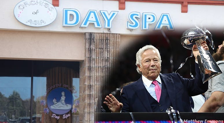 Orchids of Asia Spa, Jupiter, Florida where New England Patriots owner Robert Kraft allegedly solicited prostitution.