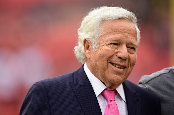Patriots owner Bob Kraft. 