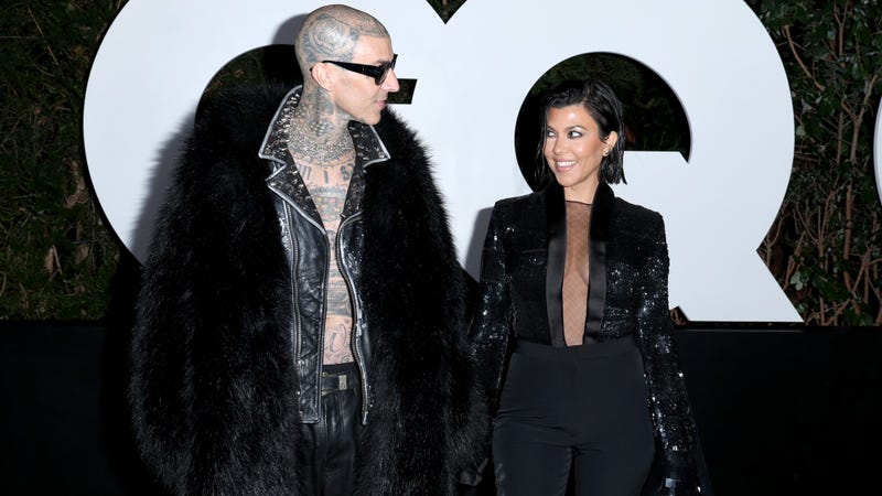 Travis Barker and Kourtney Kardashian Barker