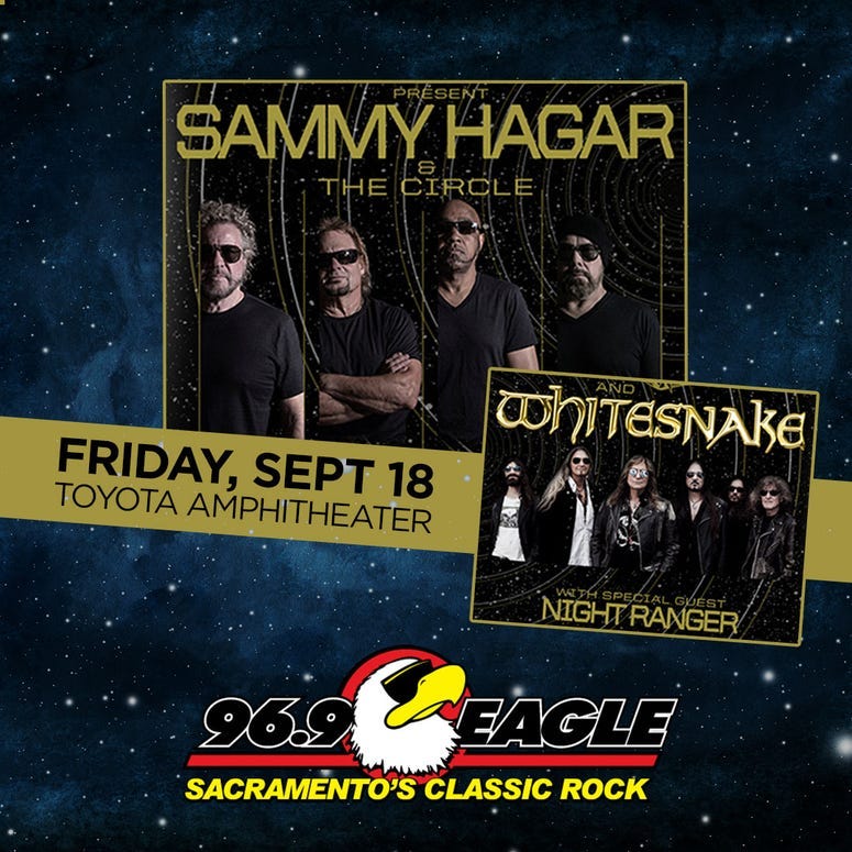 Sammy Hagar at Toyota Amphitheater