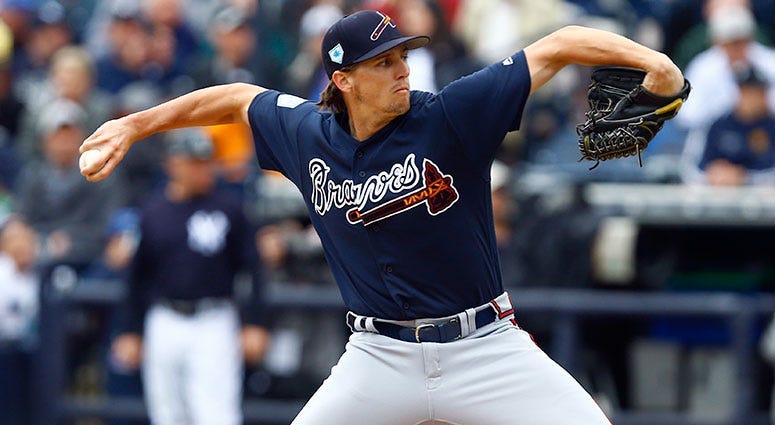Atlanta Braves starting pitcher Kyle Wright