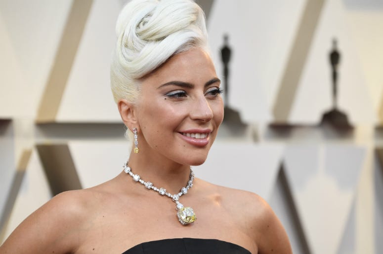Lady Gaga attends the 91st Annual Academy Awards at Hollywood and Highland on February 24, 2019