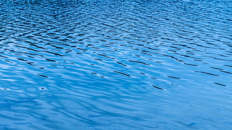 Texture of the water surface - stock photo