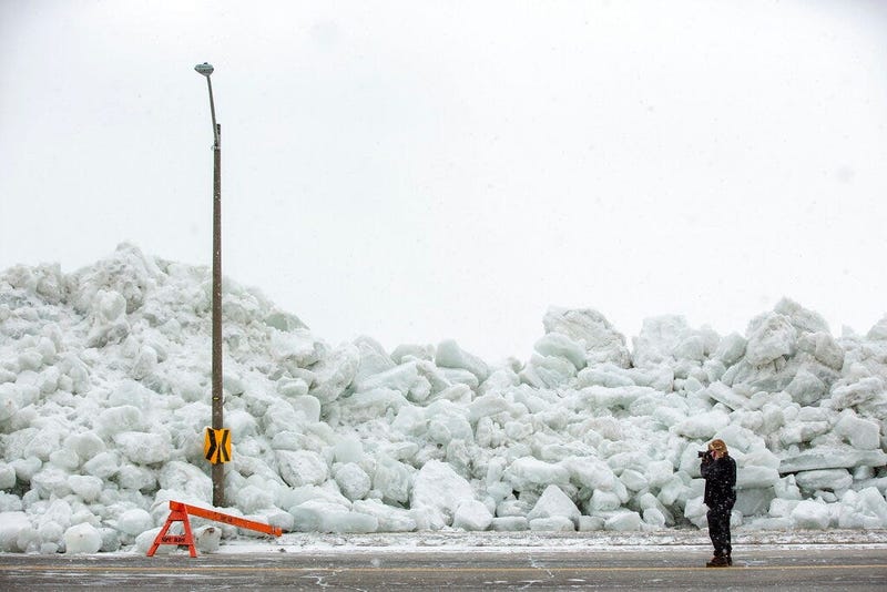 Lake Erie ice 