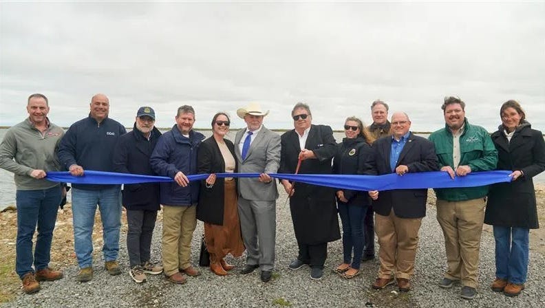 Lake Borgne marsh creation project reaches finish line