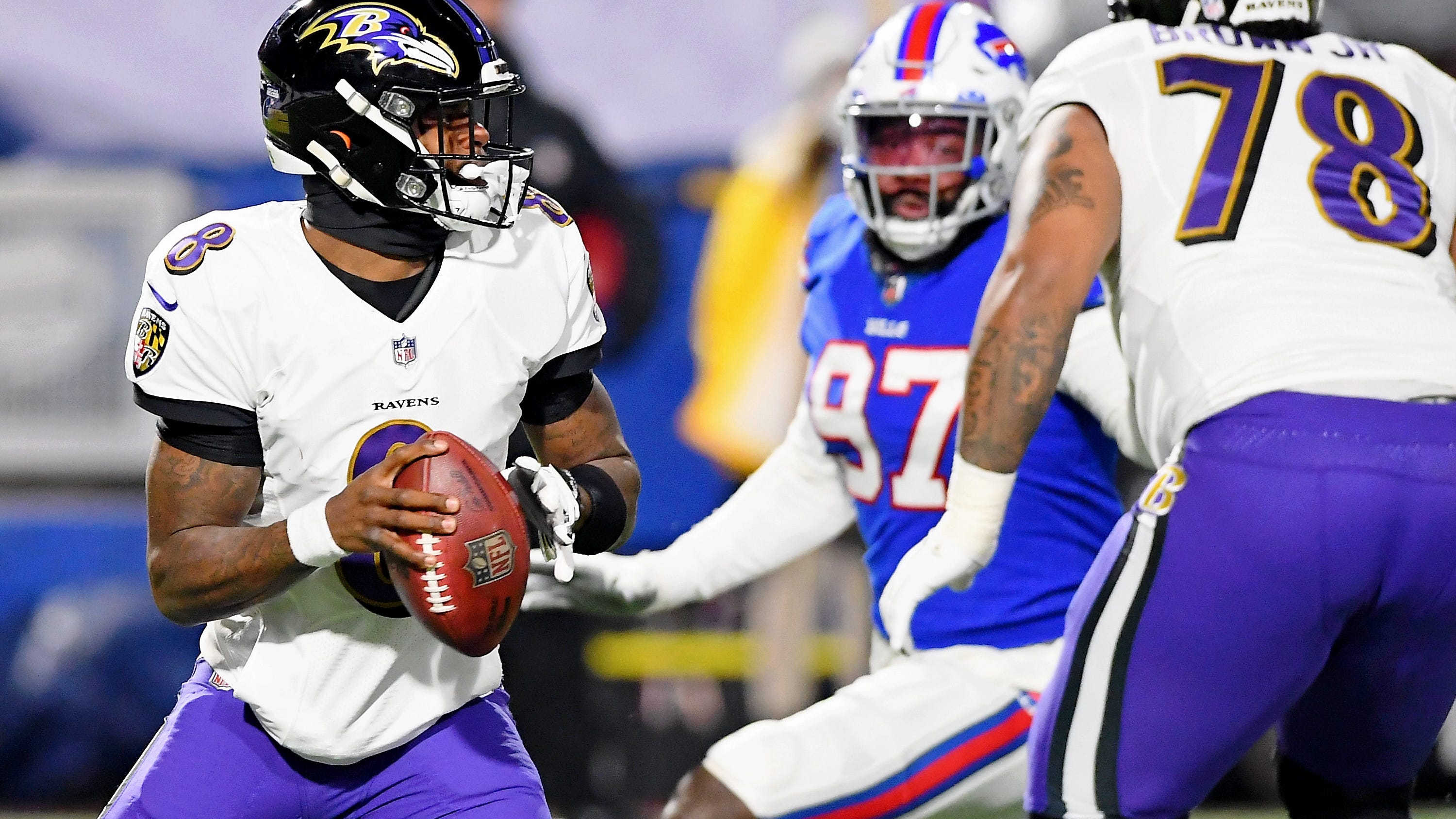 Bills fans donate to Lamar Jackson's favorite charity after concussion