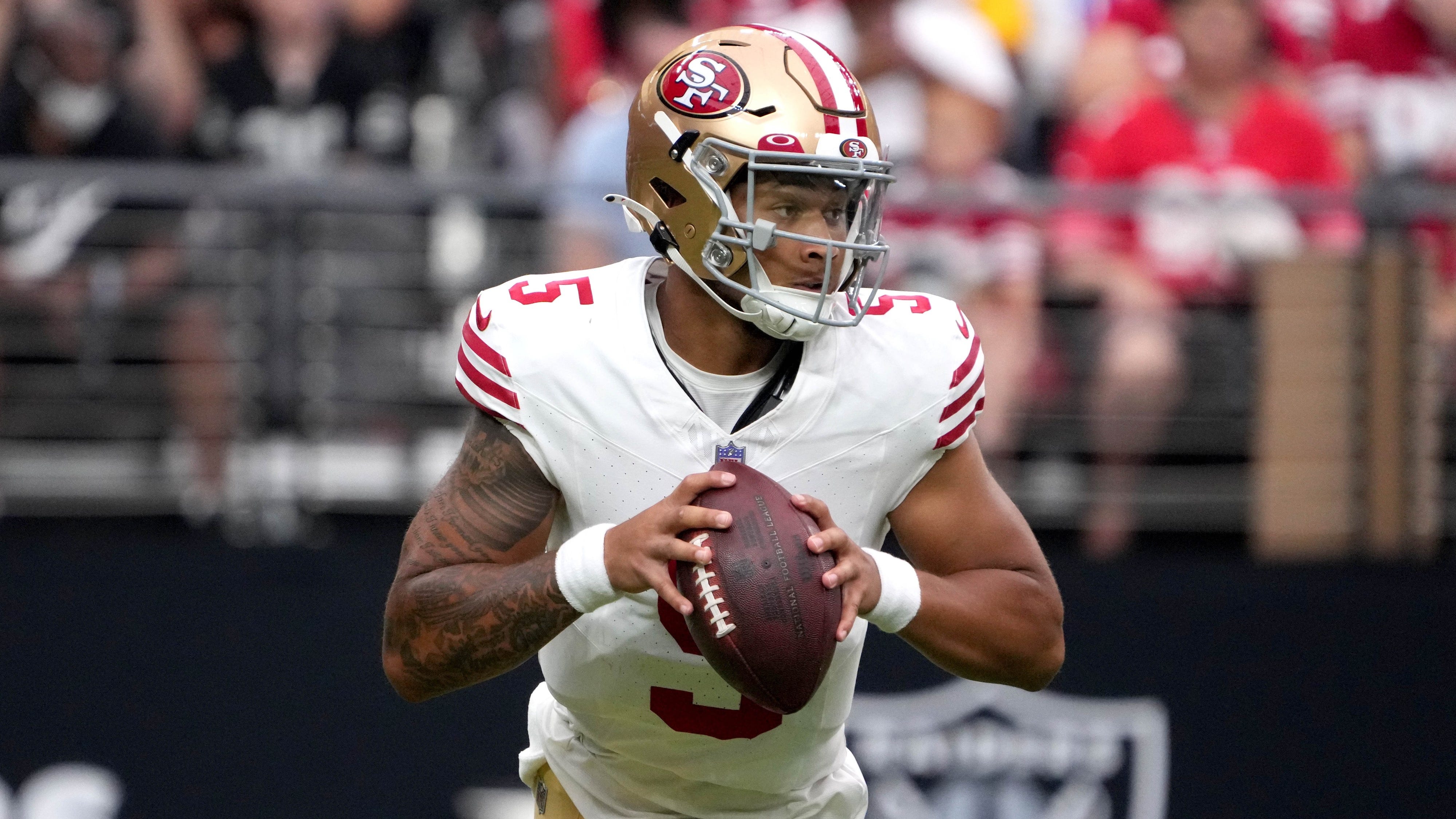Why Bomani Jones disagrees with Michael Lombardi's Trey Lance take