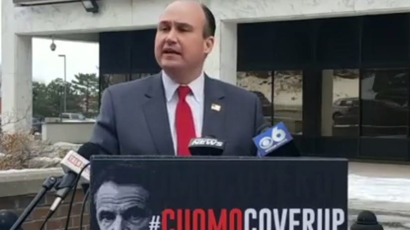 Langworthy upset over Democrat bill to rescind Cuomo powers