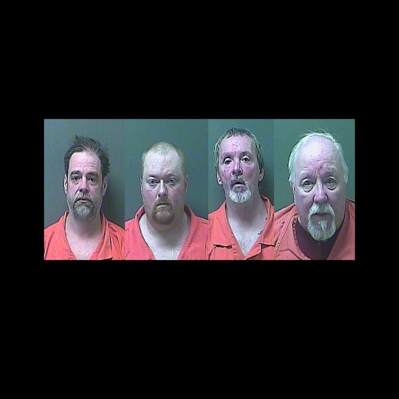 Matthew Wunder, Robert D. Raymond, Harry E. Wilson and Arthur Newkirk Sr. LaPorte County Sheriffs Office/ photo