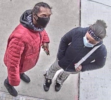 two wanted in laptop theft