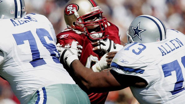 DeMarcus Ware recalls insane strength of Hall of Fame guard Larry Allen