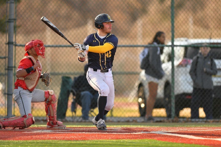 La Salle freshman catcher Tatem Levins.