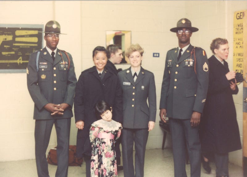 Once a refugee, she is rising through Army's ranks